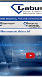 Mobile Screenshot of gabus.ch