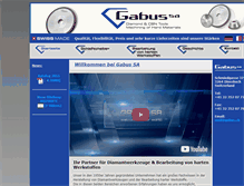 Tablet Screenshot of gabus.ch
